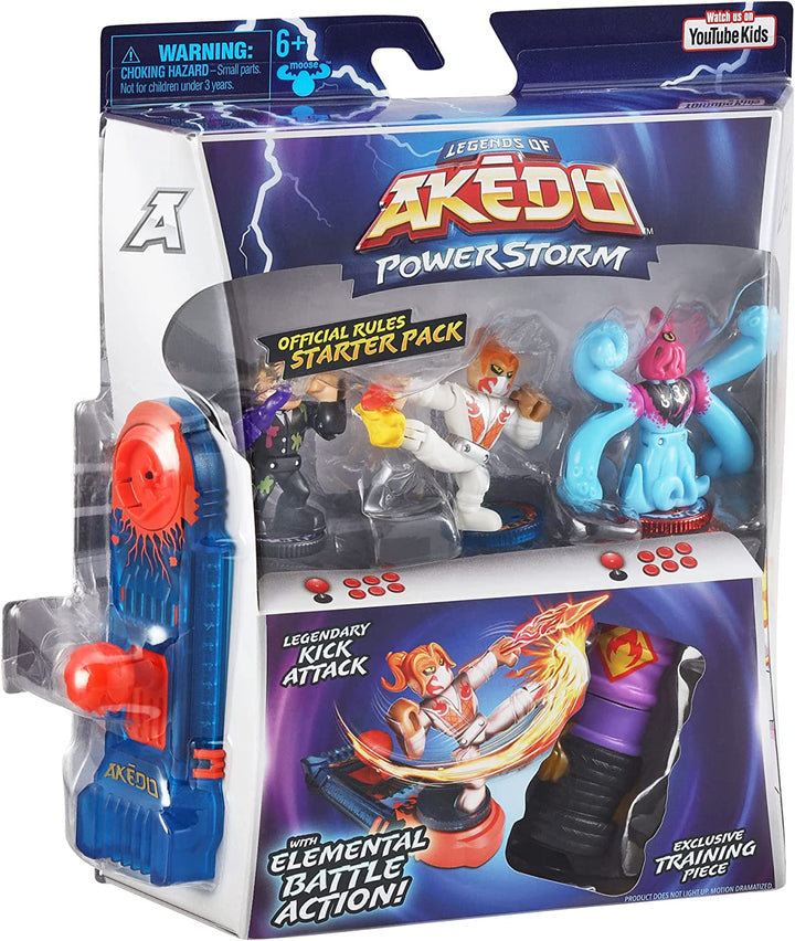 Legends of Akedo: Powerstorm Offizielles Regel-Starterpaket – Legendärer Kick-Angriff