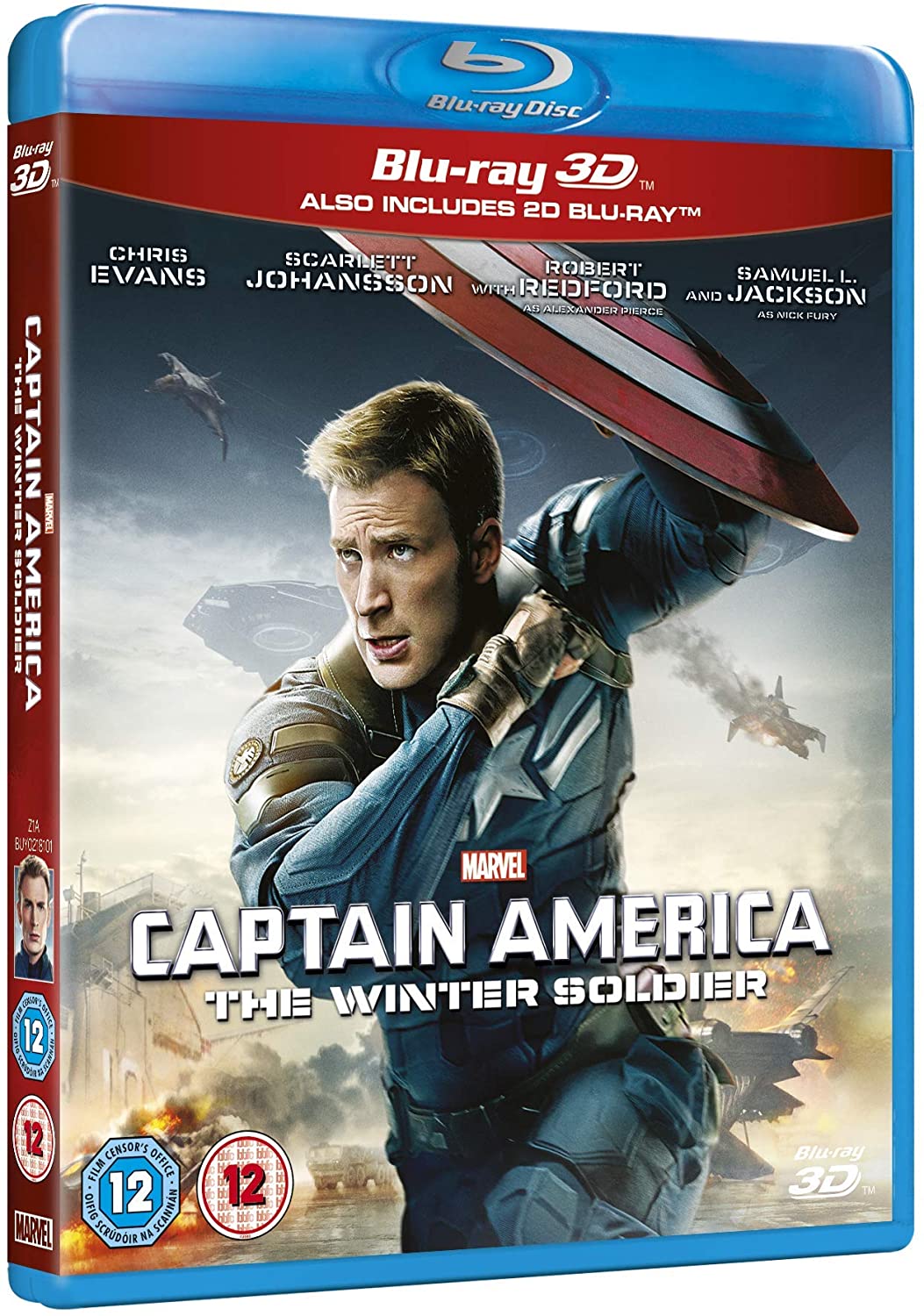 Captain America: The Winter Soldier - Action/Adventure [Blu-ray]