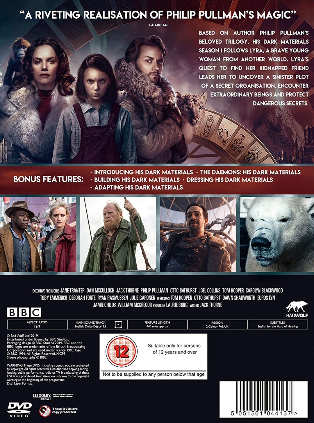 His Dark Materials – Staffel 1 – Mystery (inklusive 4 Kunstkarten) [2020] [DVD]