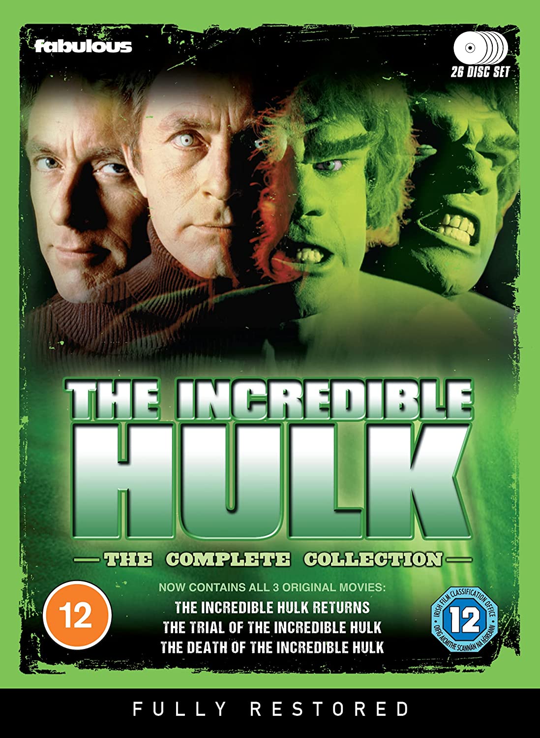 The Incredible Hulk - The Complete Collection [1977] [DVD] – Yachew