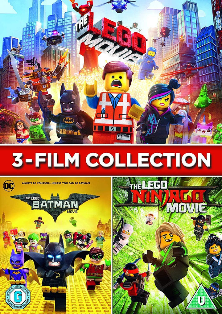 LEGO 3-Film-Sammlung – Abenteuer/Familie [DVD]