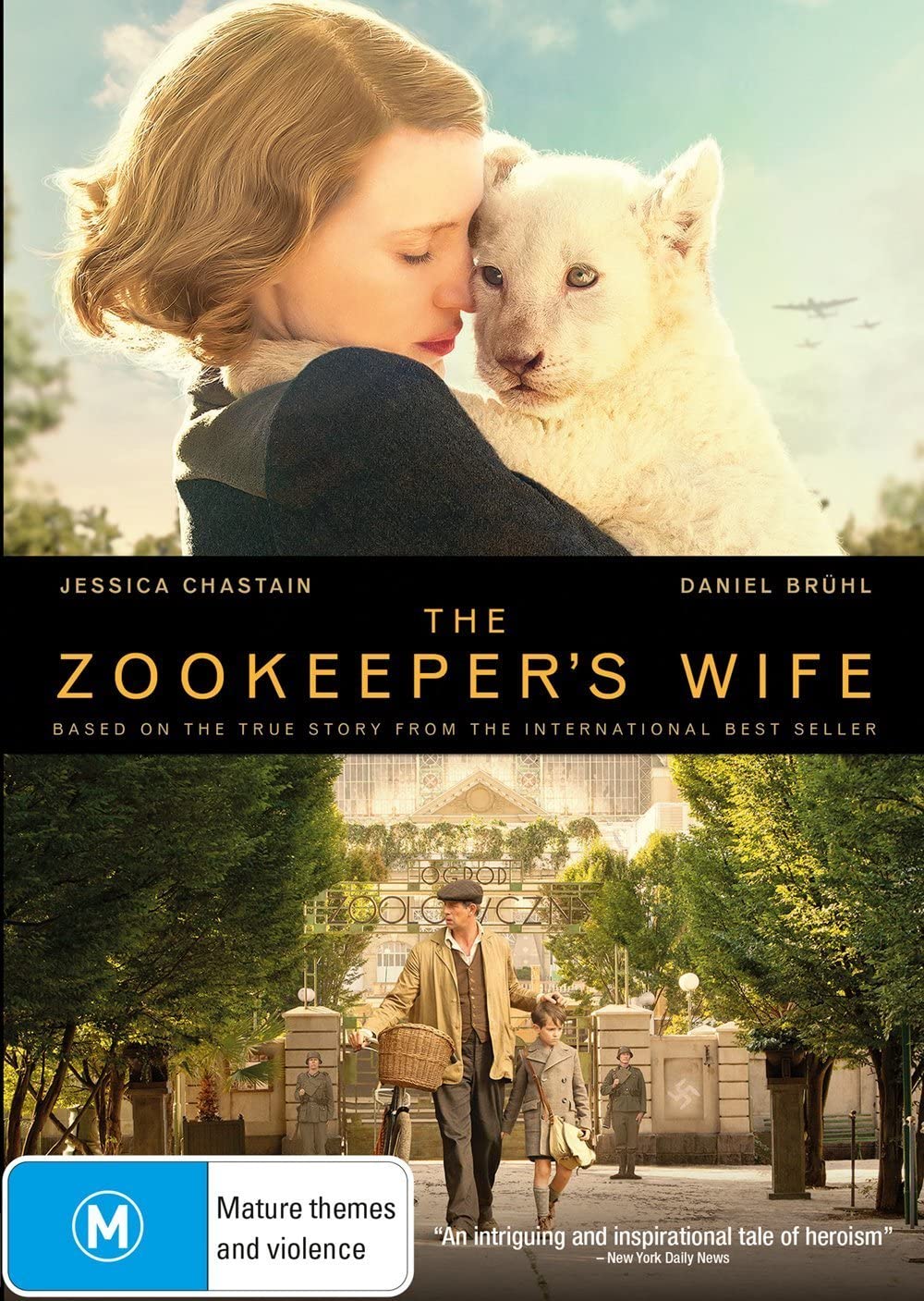 The Zookeeper's Wife - War/Drama [DVD]