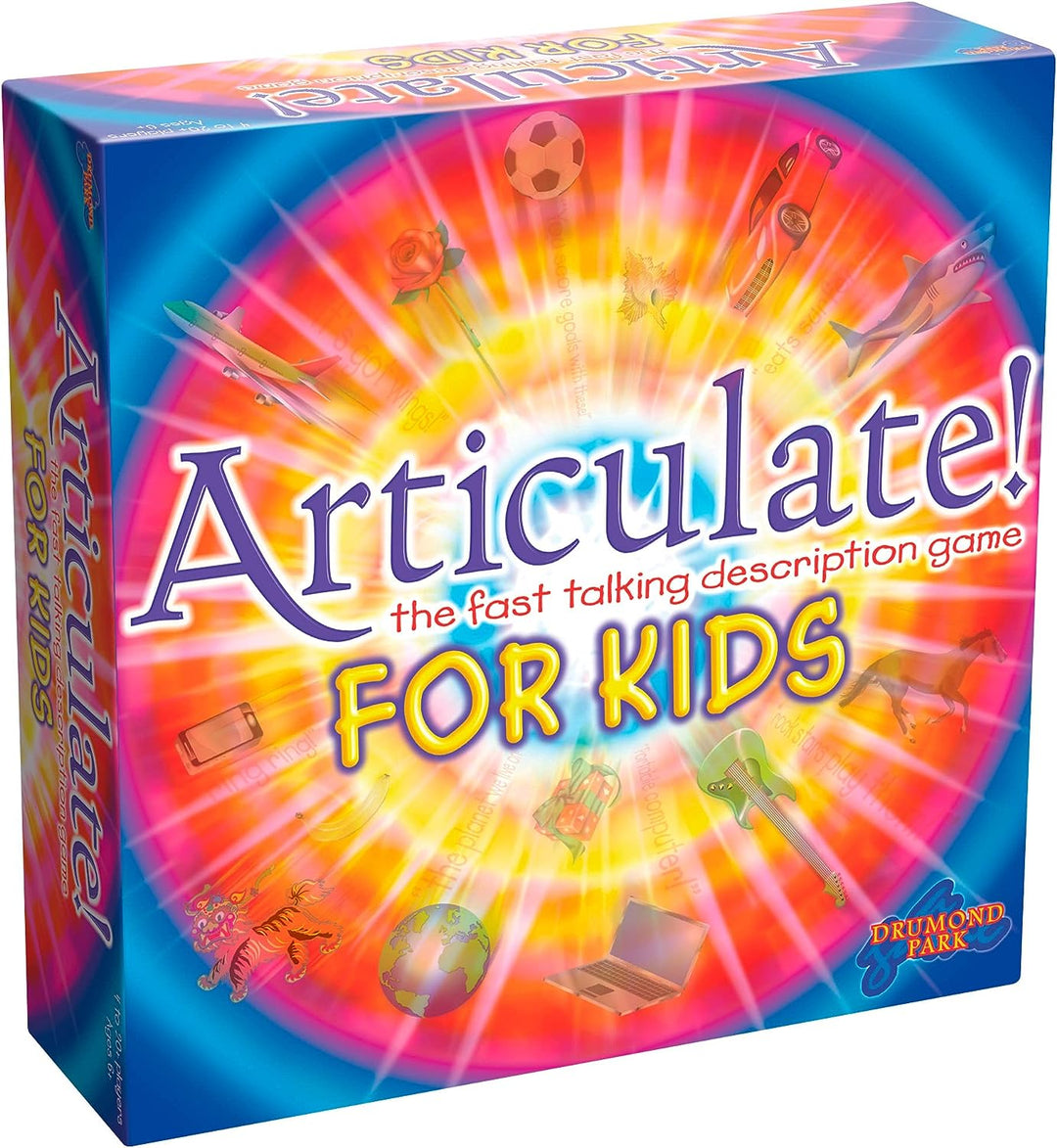 Drumond Park Articulate! for Kids - Family Kids Board Game | The Fast Talking Description Game|An Ideal Christmas Gift, Family Games for Adults and Children Suitable from 6+ Years