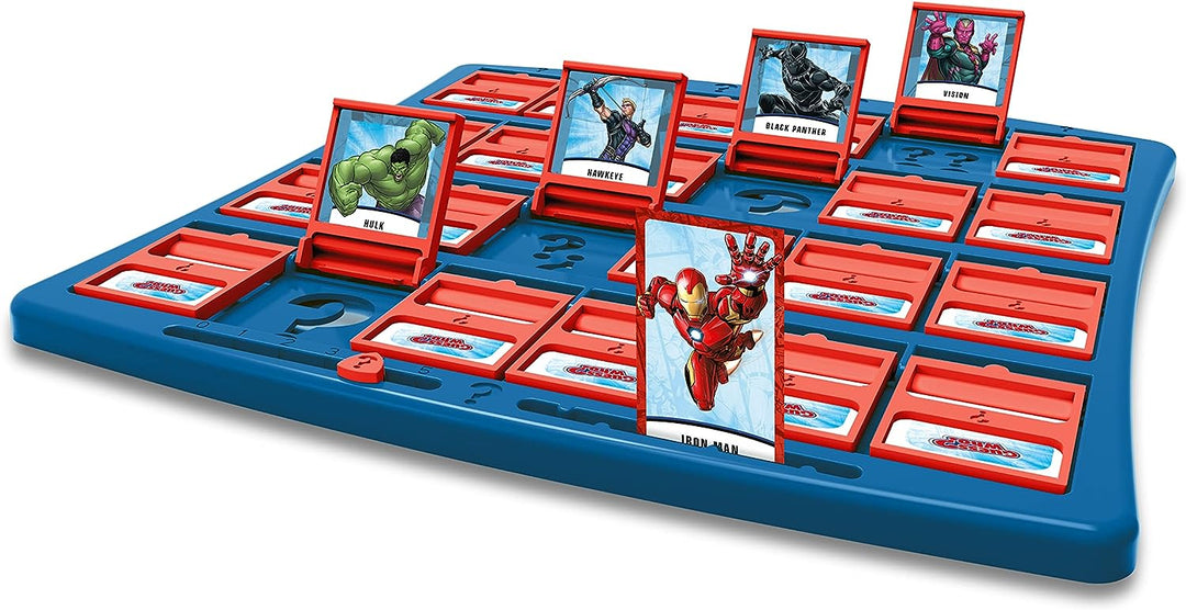 Winning Moves Marvel Guess Who? Brettspiel, spielen Sie mit Ihrem Lieblings-Marvel-Super