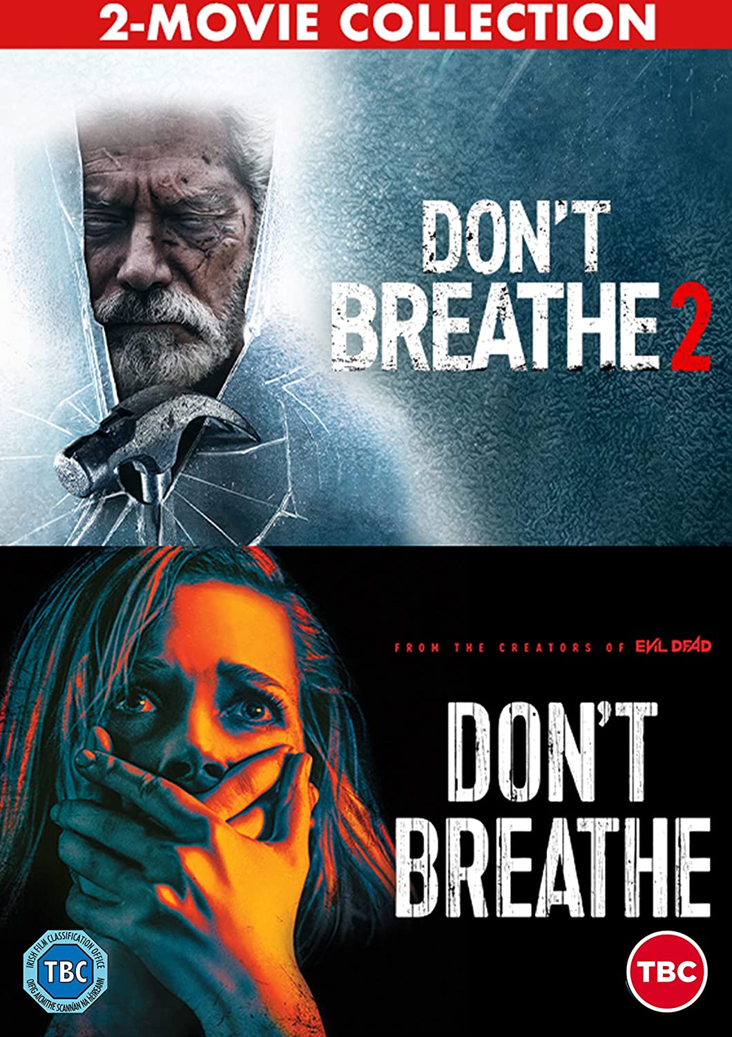 Don't Breathe 1&amp;2 [2021] – Horror/Thriller [DVD]