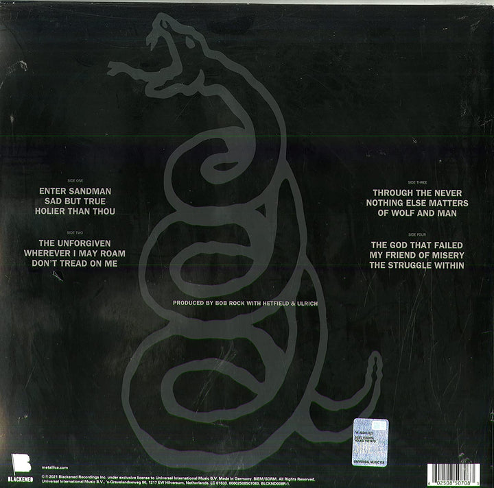 Metallica – The Black Album (Remastered) [VINYL]