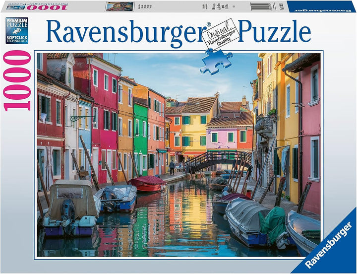 Ravensburger 17392 Burano, Italien 1000-teiliges Puzzle für Erwachsene und Kinder A