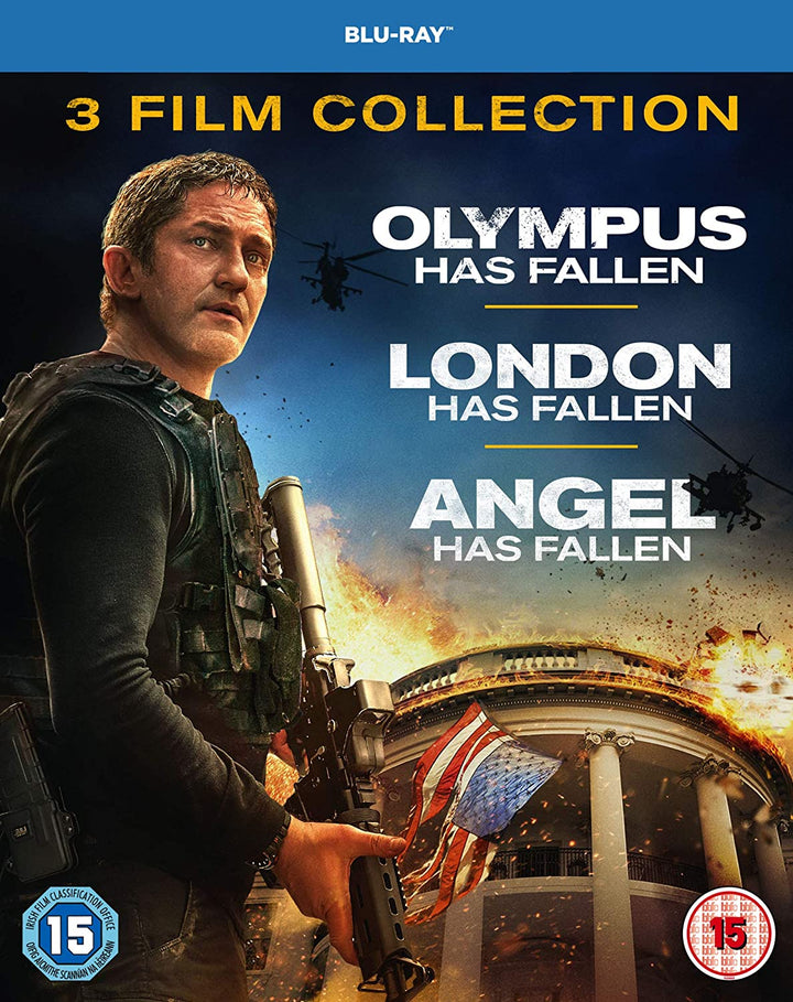 Olympus / London / Angel Has Fallen Triple Film Collection – Action [Blu-ray]