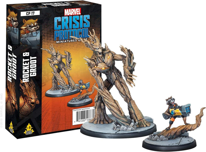 Atomare Massenspiele | Marvel Crisis Protocol: Charakterpaket: Rocket und Groot | M