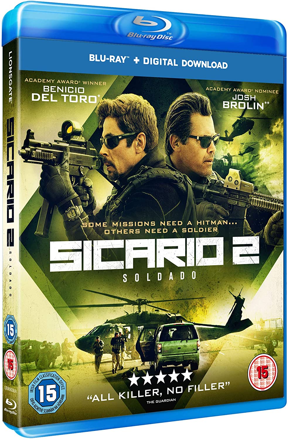 Sicario 2: Soldado – Action/Thriller [Blu-ray]