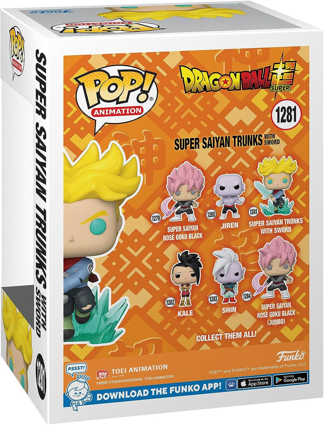 Funko POP! Animation: DBS – Super Saiyajin Trunks With Sword – Glow In the Dark –