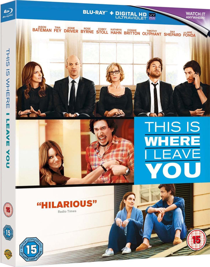 This Is Where I Leave You [2014] [2015] [Region Free] – Komödie/Drama [Blu-ray]