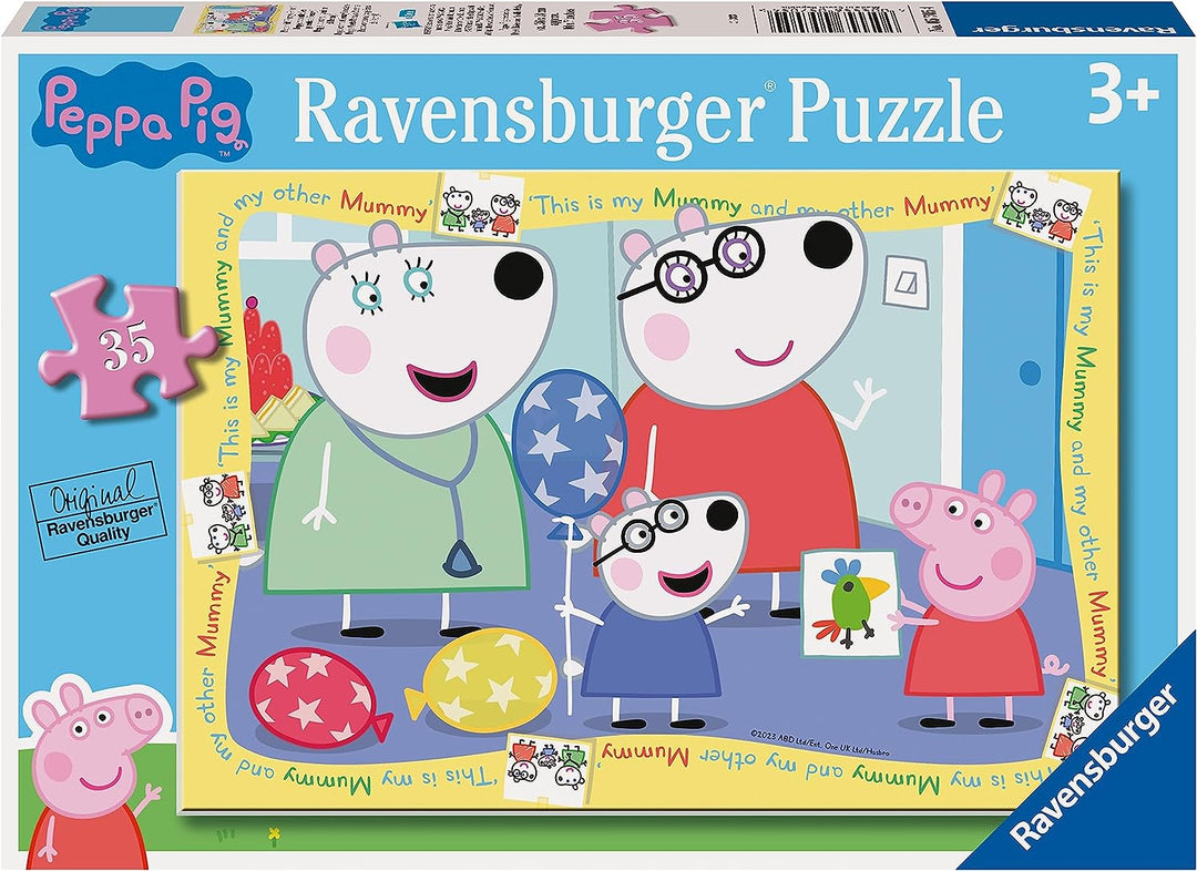 Ravensburger 5705 Peppa Pig 35-teiliges Puzzle für Kinder ab 3 Jahren