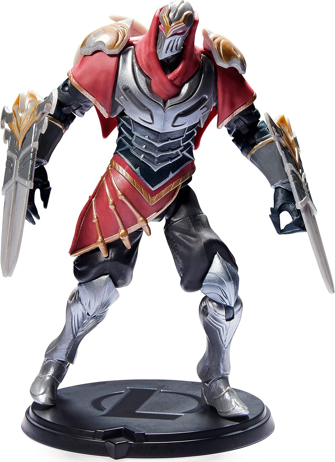 League of Legends, 15 cm große Zed-Sammelfigur mit Premium-Details und 2 Zubehörteilen, The Champion Collection, Sammlerqualität, ab 12 Jahren