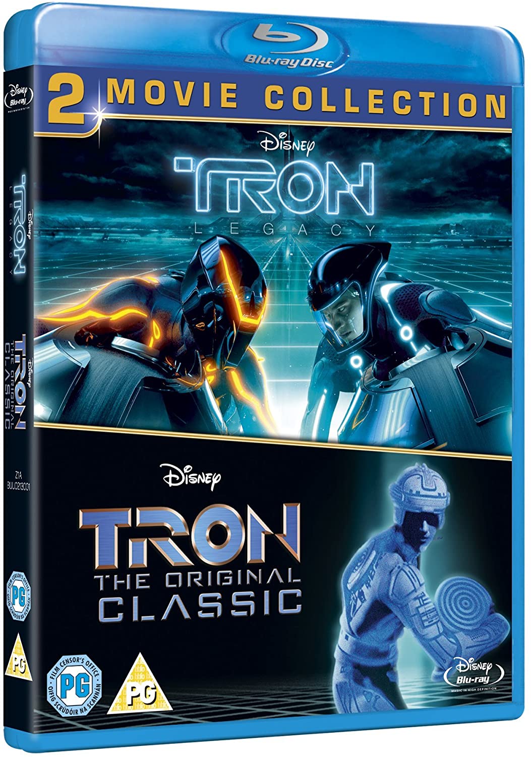 Tron Original &amp; Tron Legacy BD [Region Free] – Science-Fiction/Action [Blu-ray]