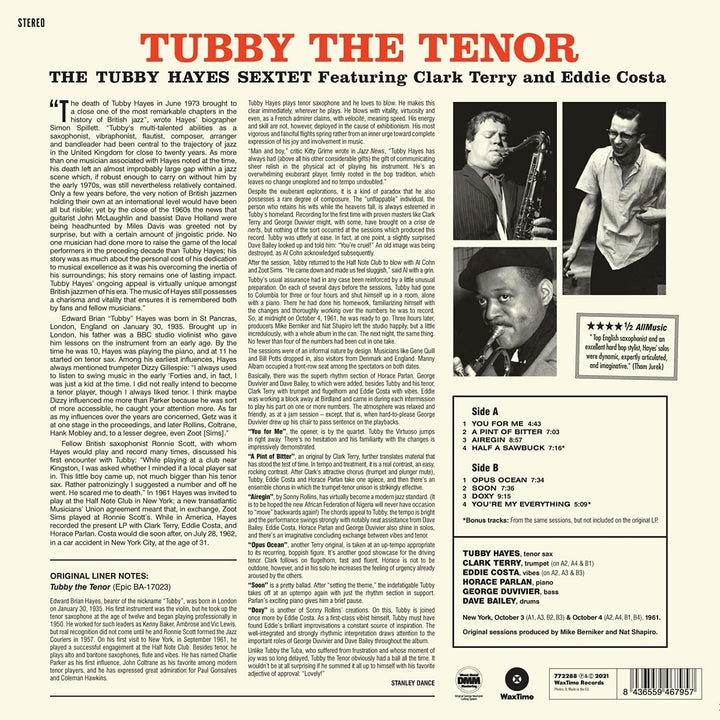 Tubby Hayes – Tubby The Tenor [Vinyl]