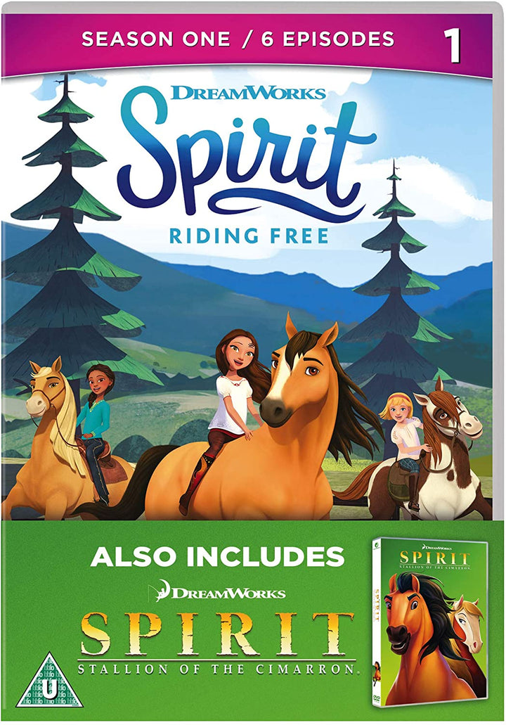 Spirit – wild und frei: Staffel 1 (enthält auch Spirit: Stallion Of The Cimarron) – Abenteuer [DVD]