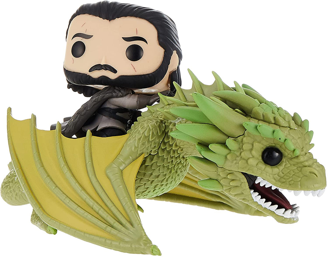 Il Trono di Spade Jon Snow &amp; Rhaegal Funko 44448 Pop! Vinile #67