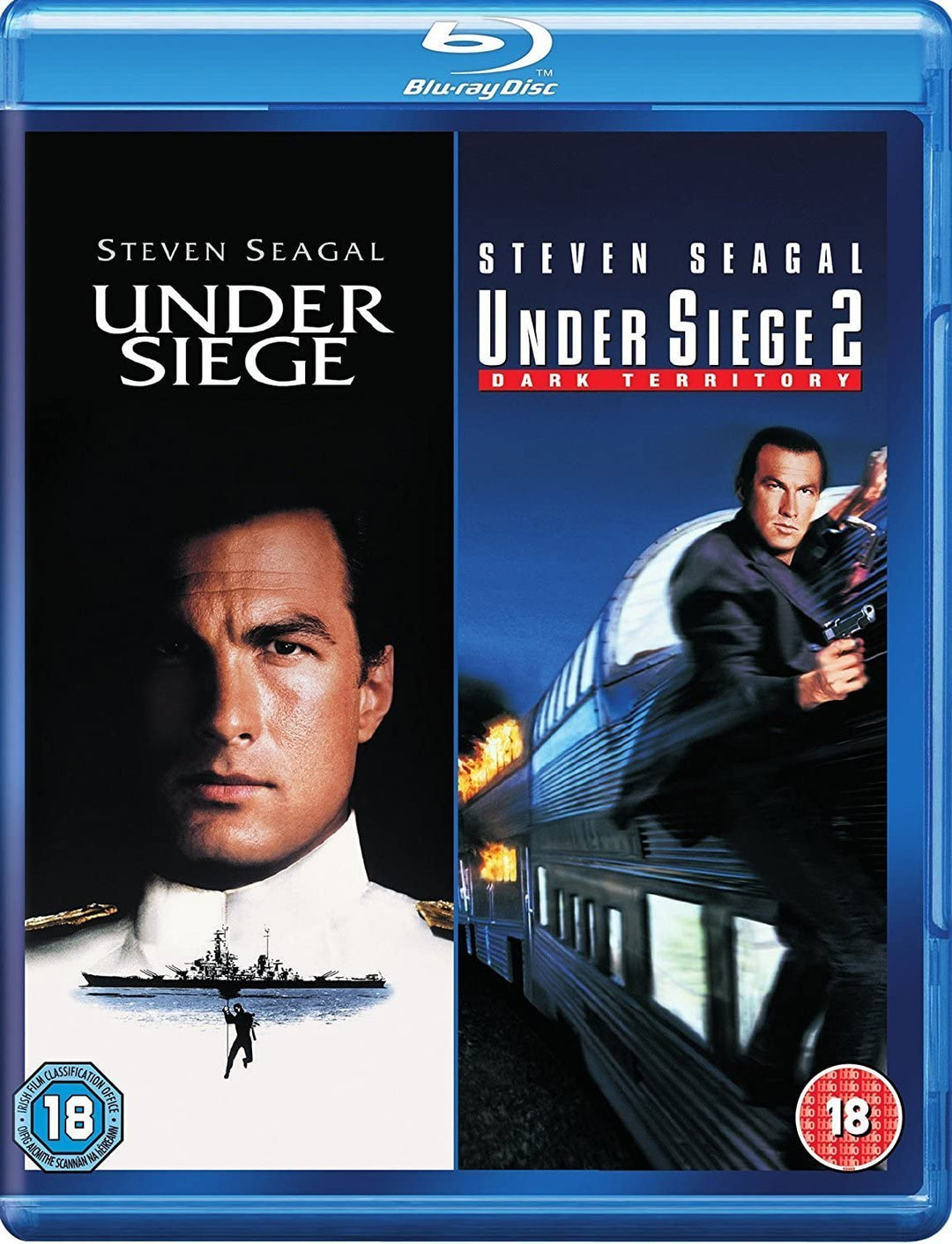 Under Siege/Under Siege 2 [1995] [2017] [Region Free] – [Blu-ray]