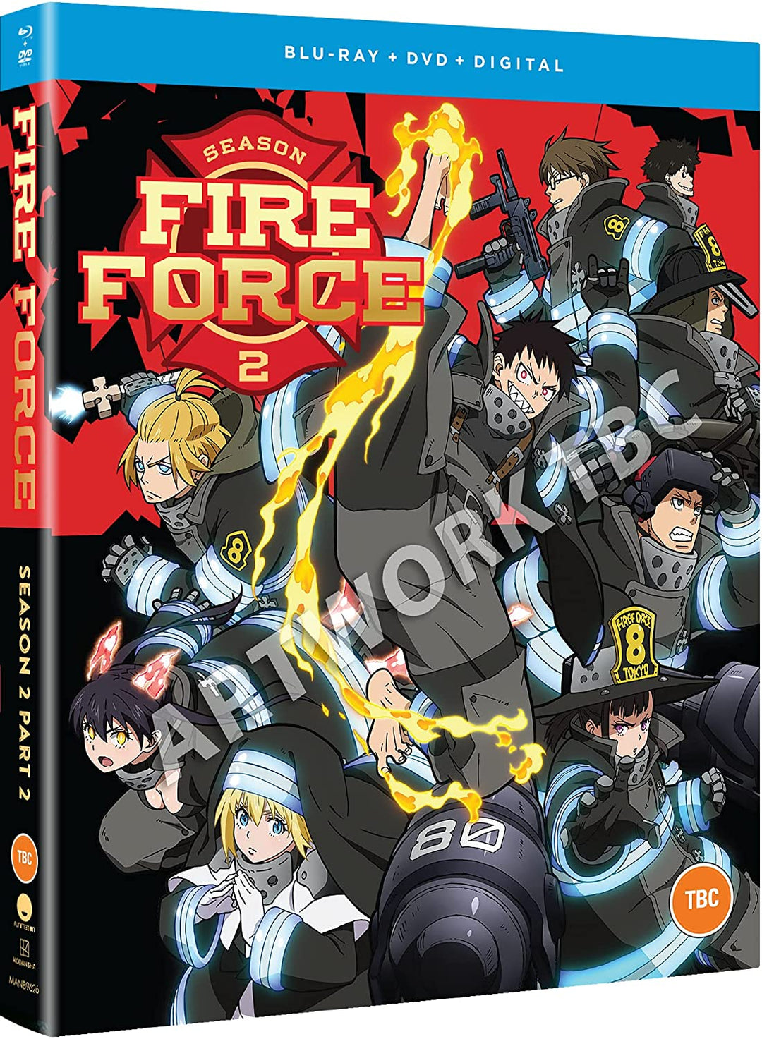 Fire Force Staffel 2 Teil 2 – Blu-ray/DVD-Kombination + digitale Kopie – Action [Blu-ray]