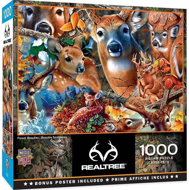 Master Pieces Waldschönheiten 1000-teiliges Puzzle