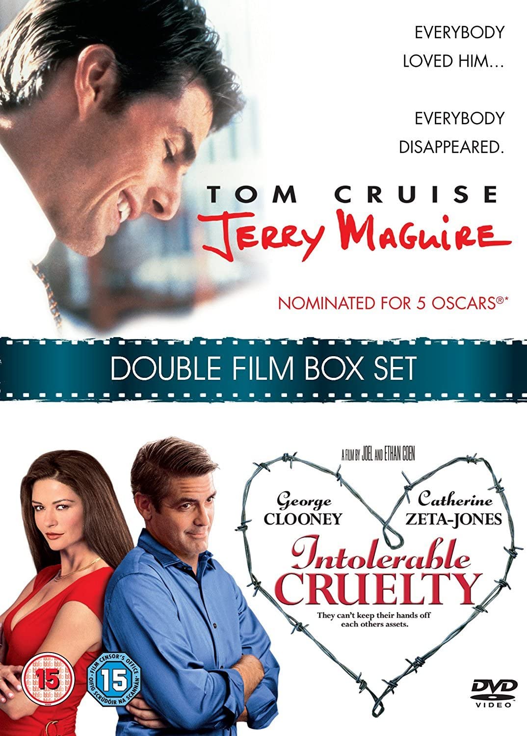 Doppelt: Jerry Maguire/Intolerable Cruelty – Liebesroman [DVD]