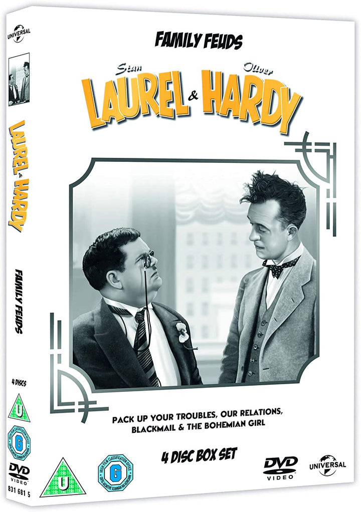 Laurel & Hardy: Family Feuds - Drama [DVD]