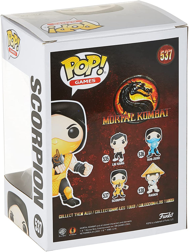 Mortal Kombat Scorpion Funko 45110 Pop! Vinyl #537