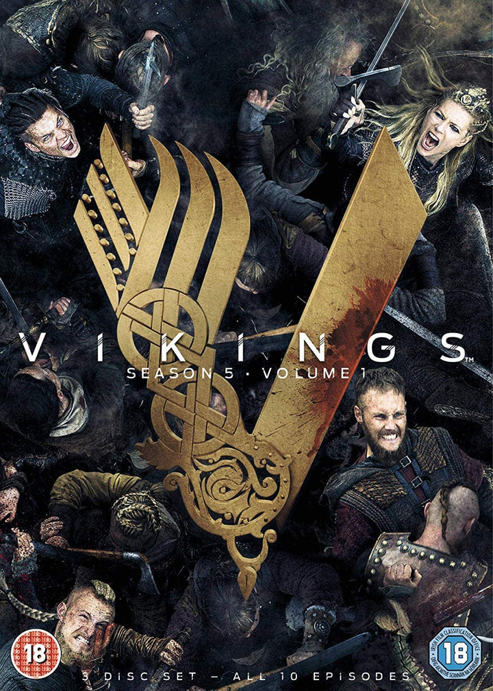 Vikings: Staffel 5 – Band 1 [2017] [2018] [DVD]