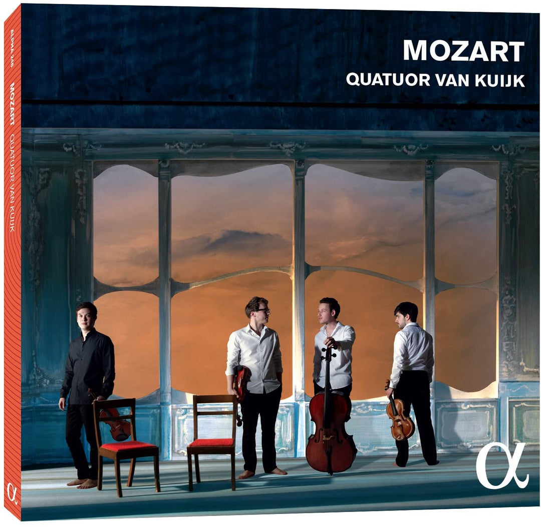 Van Kuijk Quartett – Mozart: Streichquartette Nr. 16 und 19 [Audio-CD]