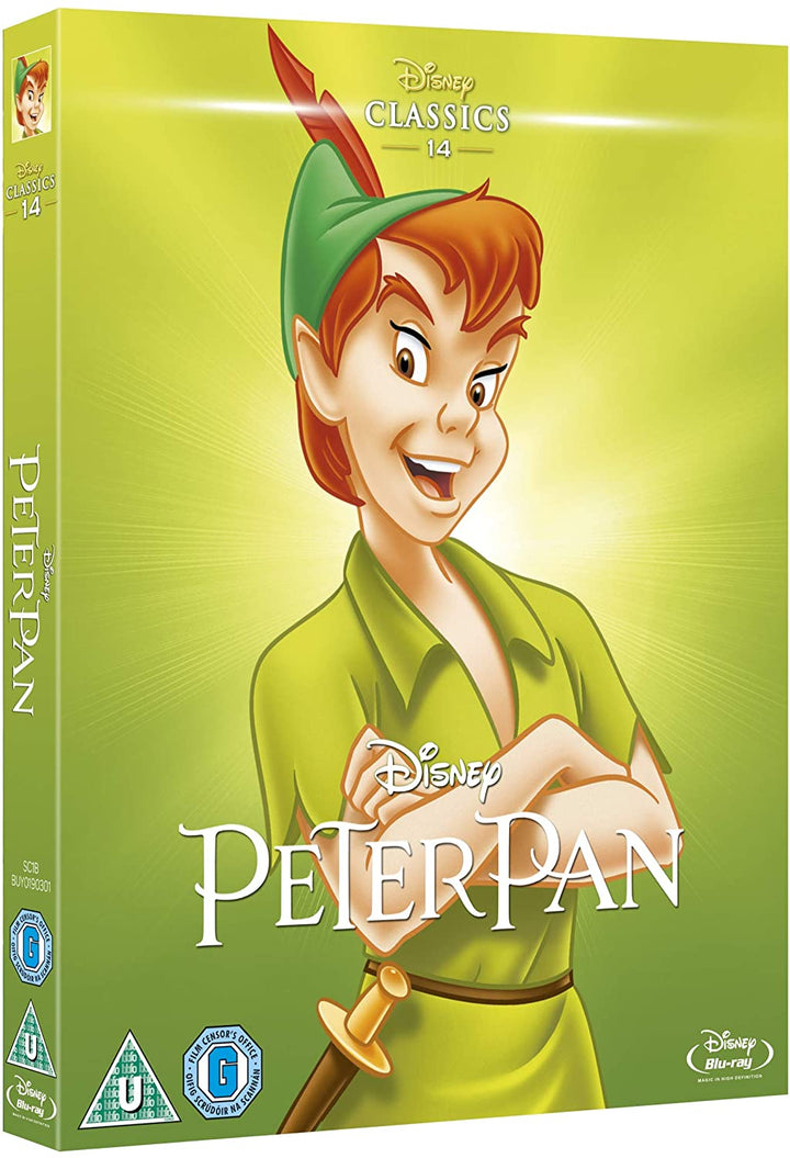 Peter Pan (1953) [Region Free] – Fantasy/Fantasy [Blu-ray]