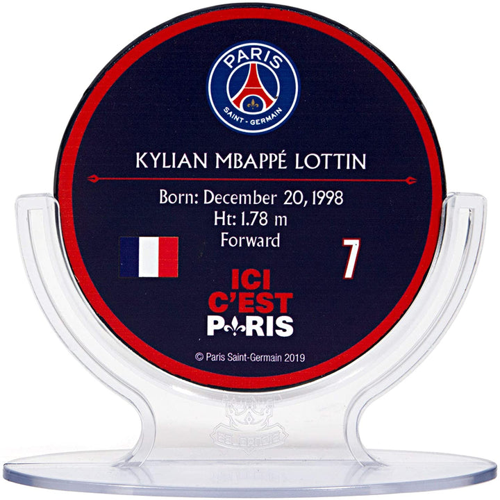 PARIS SAINT GERMAIN – Kylian Mbappe Signables (4 Zoll Durchmesser)