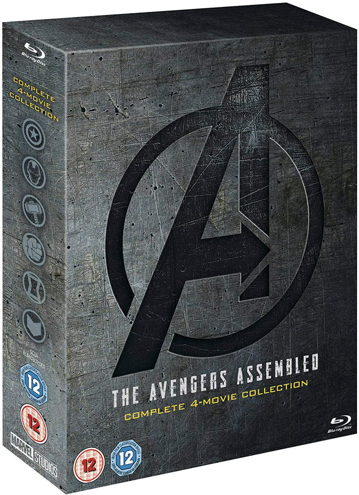 Avengers: 1-4 Komplettes Blu-ray-Boxset inklusive Bonus-Disc – Action/Abenteuer [Blu-ray]