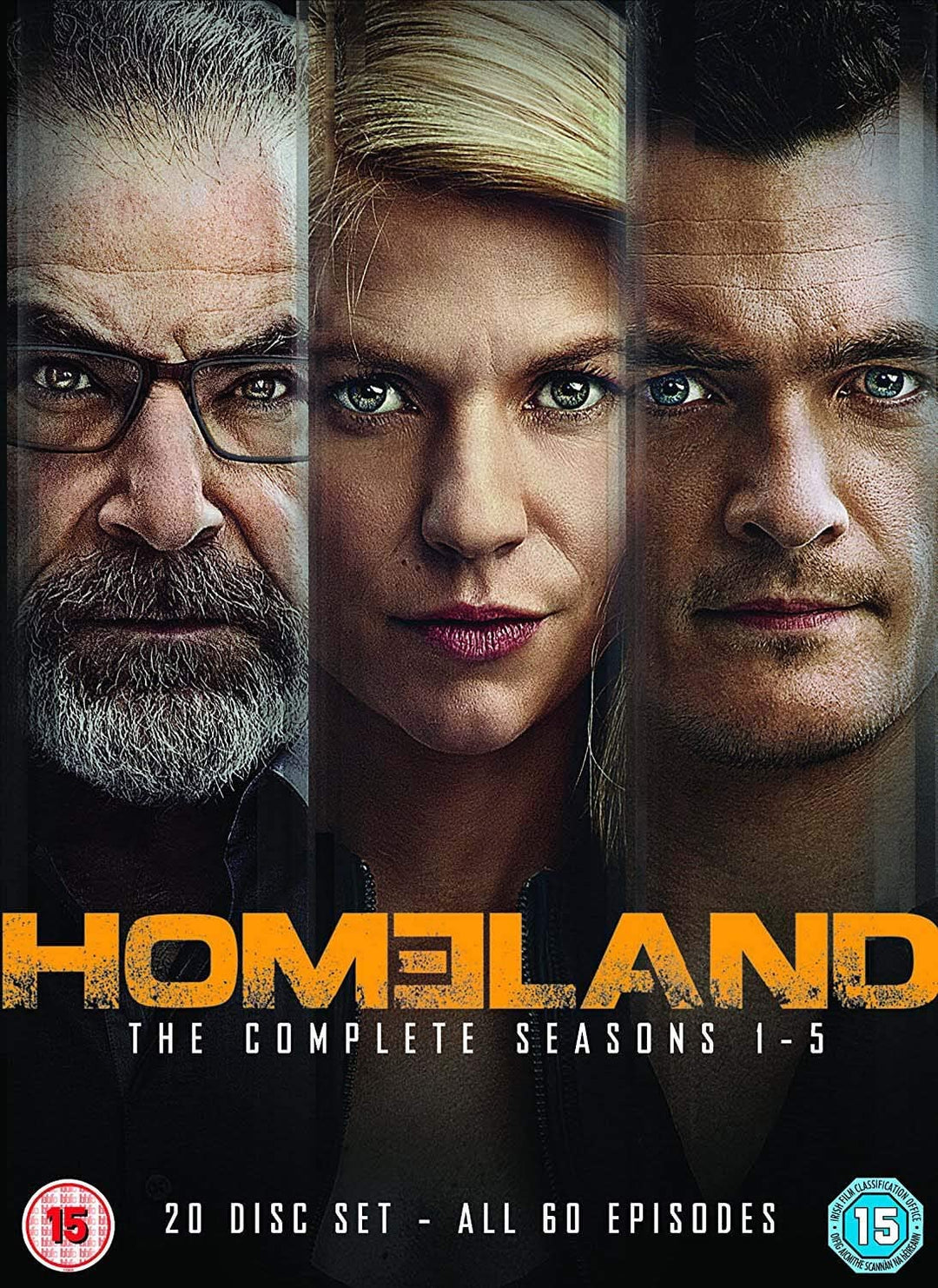 Homeland – Staffel 1–5 – Thriller [DVD]