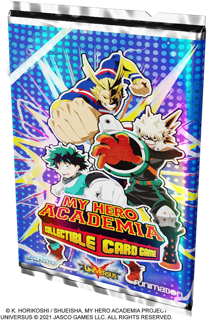 Jasco My Hero Academia LCG Booster Box mit Display von 24 Umschlägen