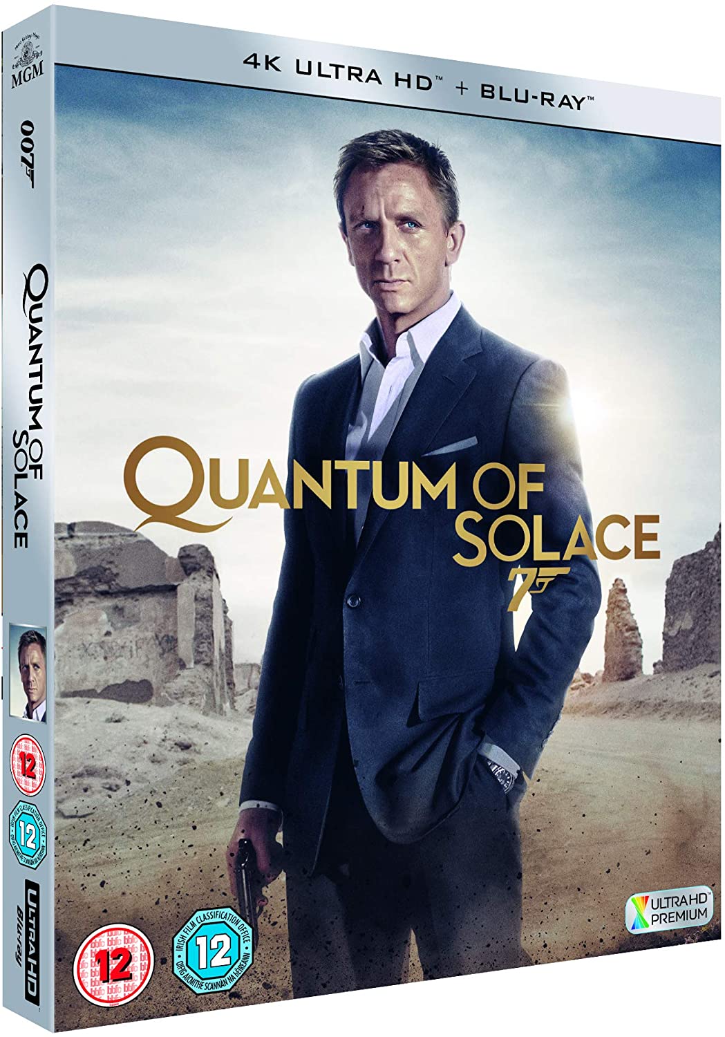 Quantum of Solace [4K UHD] [2008] [2020] - Action/Adventure [Blu-ray]