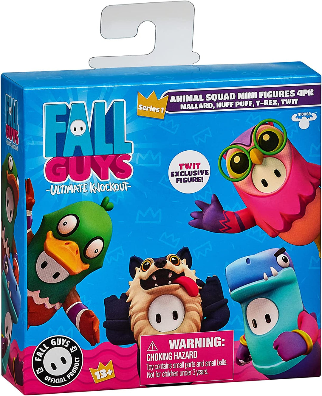 Fall Guys Animal Squad Minifiguren im 4er-Pack