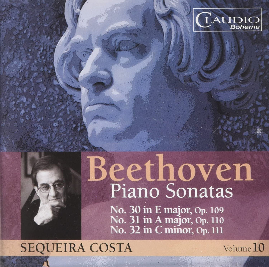 Beethoven: Klaviersonaten, Bd. 10 [Sequeira Costa] [Claudio Records: CB5580-2] [Audio CD]