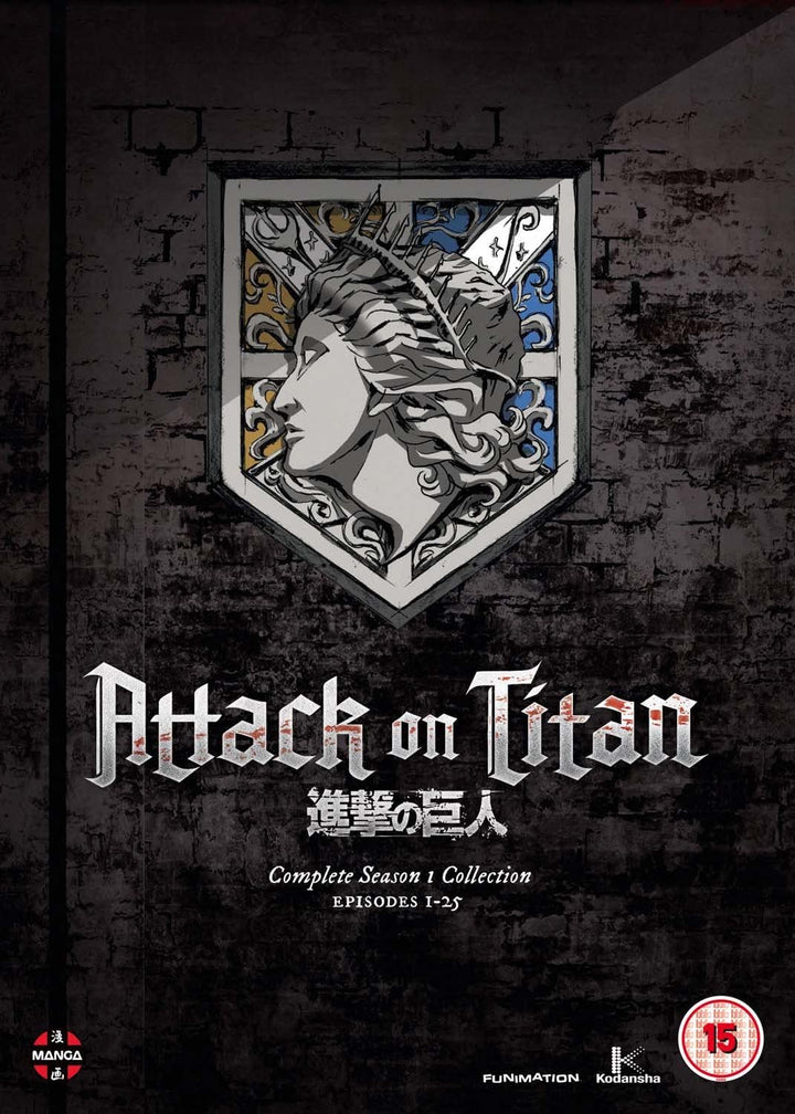 Attack On Titan: Komplette Staffel-1-Sammlung – Action-Fiction [DVD]
