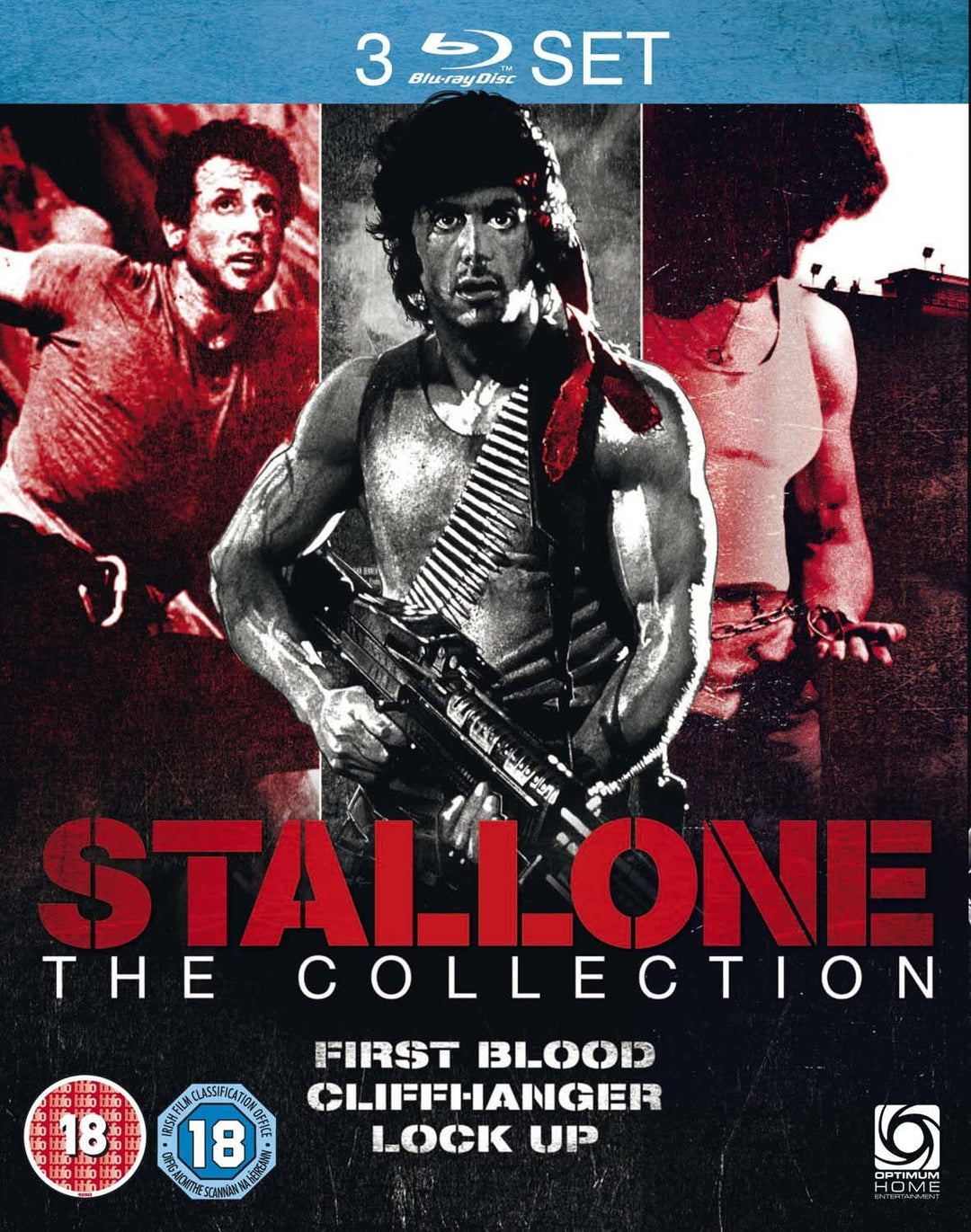 Stallone Collection (First Blood/Cliffhanger/Lock Up) – Action [Blu-ray]