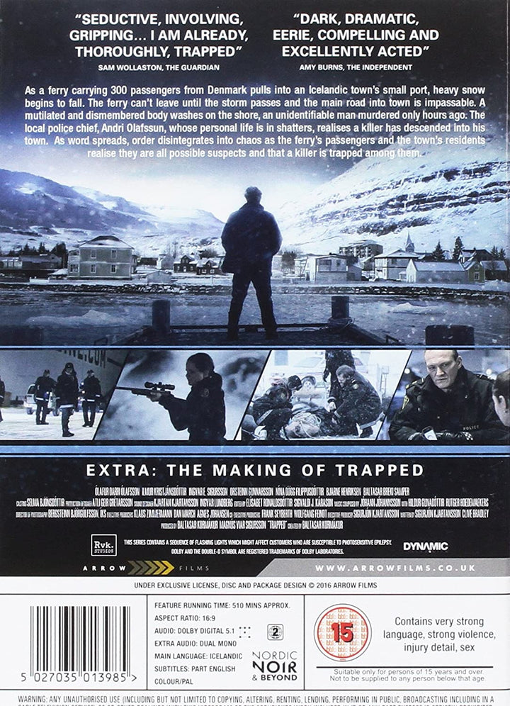 Trapped: Die komplette Serie Eins – Thriller/Drama [DVD]