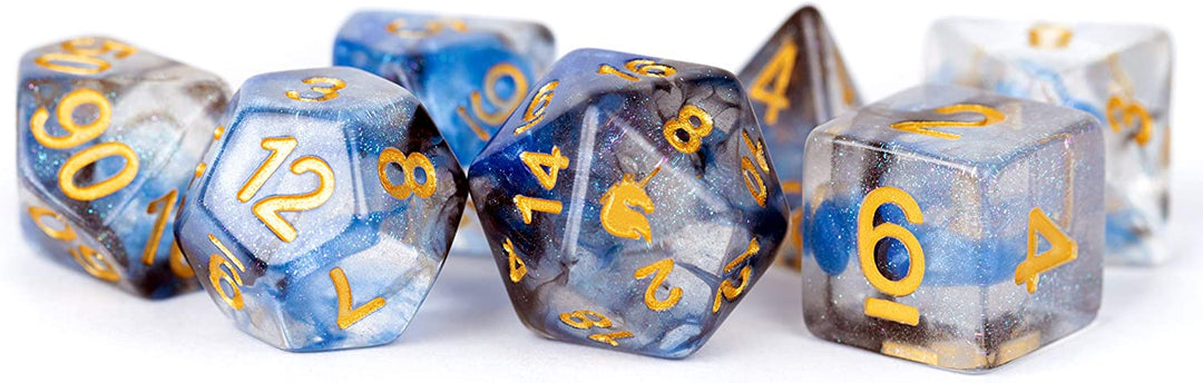 Arctic Storm 16mm Poly Dice Set