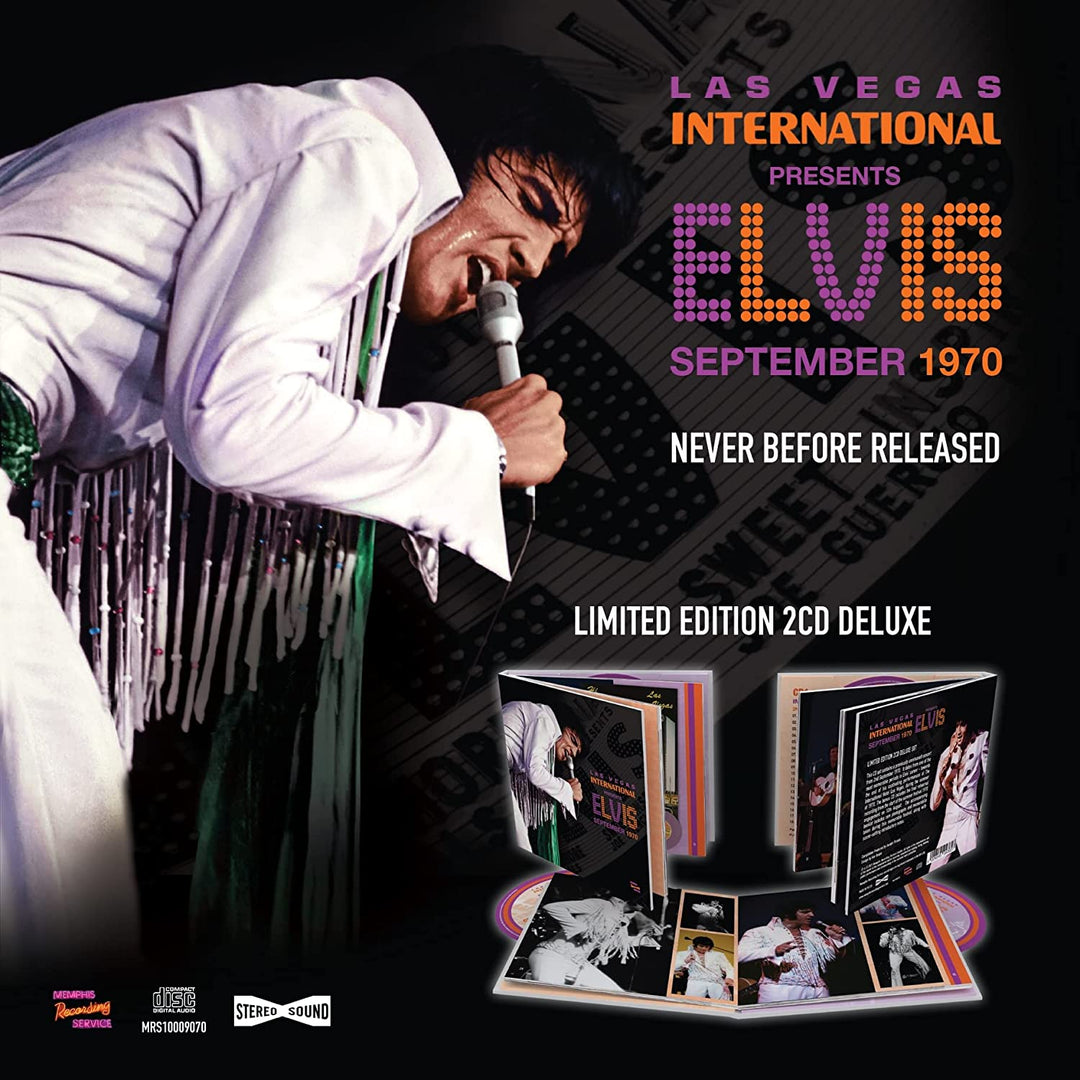 Elvis Presley - Las Vegas International präsentiert Elvis – September 1970 (Deluxe Digi-Buch) [Audio-CD]