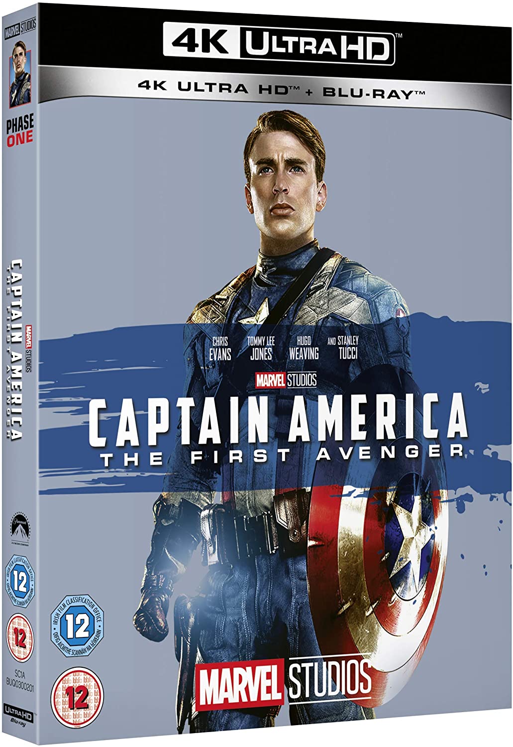 Marvel Studios Captain America: The First Avenger – Action/Abenteuer [Blu-Ray]