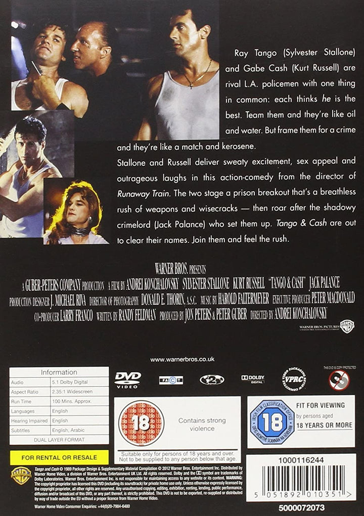 Tango And Cash – Action [1989] [DVD]