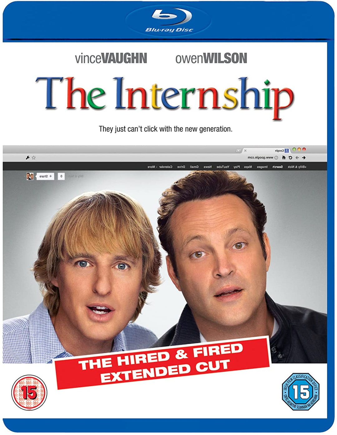 The Internship [2013] - Comedy  [Blu-ray]