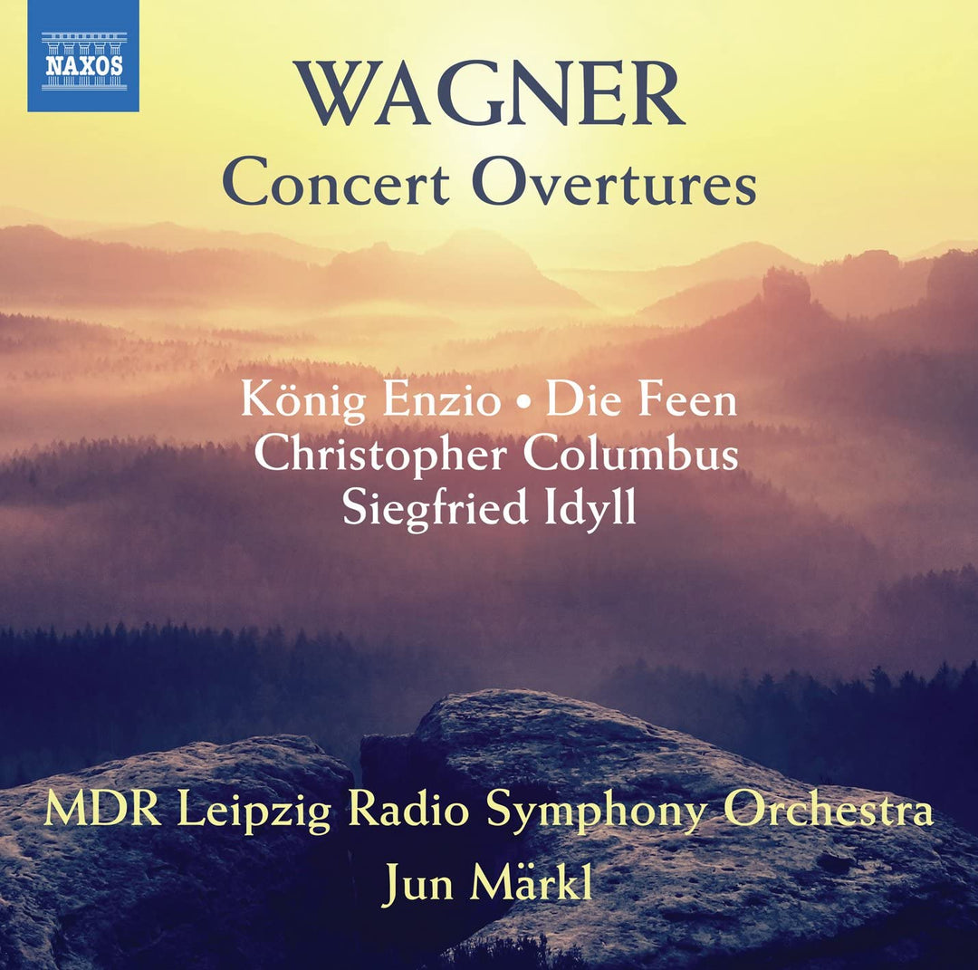 Richard Wagner: Konzertouvertüren Nr. 1 und 2 [MDR Rundfunk-Sinfonieorchester Leipzig; Jun Märkl] [Naxos: 8573414] [Audio CD]