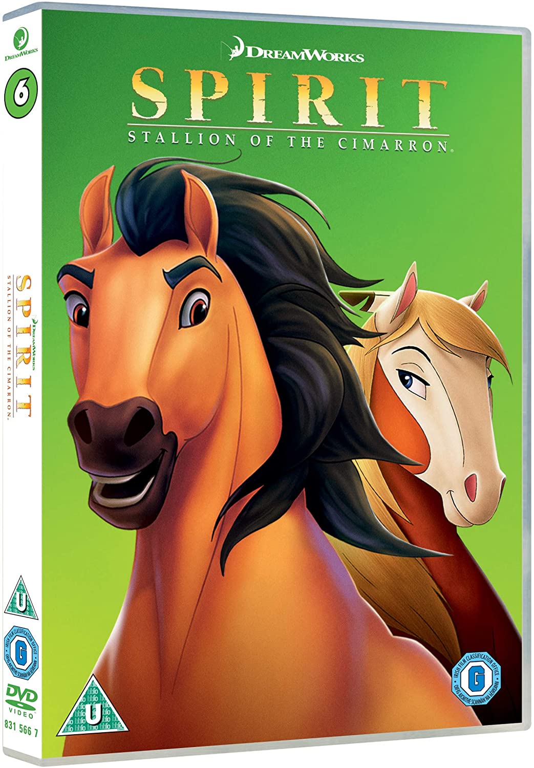 Spirit: Stallion Of The Cimarron (Artwork-Aktualisierung 2018) – Animation [DVD]