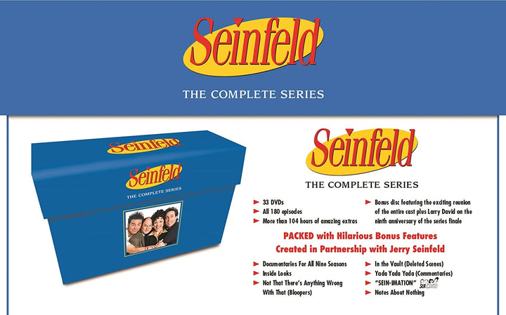 Seinfeld: Die komplette Serie – Sitcom [DVD]