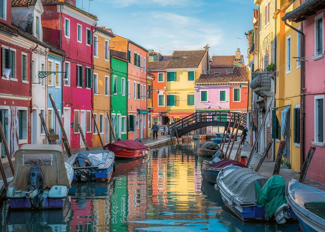 Ravensburger 17392 Burano, Italien 1000-teiliges Puzzle für Erwachsene und Kinder A